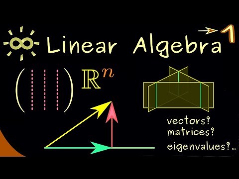 Linear Algebra 1 | Introduction [dark version]