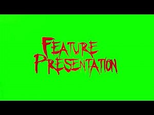Paramount Feature Presentation Horror Remake (2021)(GREEN SCREEN)
