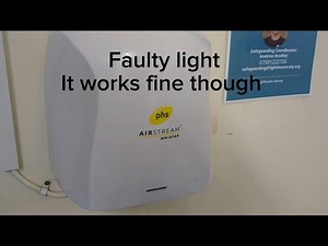 PHS Airstream Whisper Hand Dryer at The Lighthouse Community Centre and Church, Ely 🚹 (External)