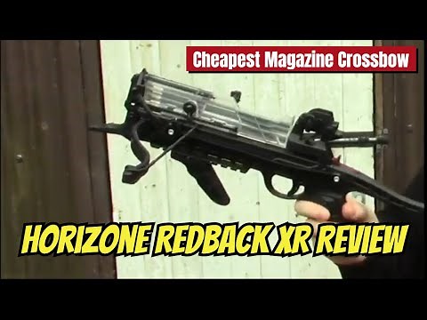 HORI-ZONE REDBACK XR (80lb Pistol Crossbow with Magazine)