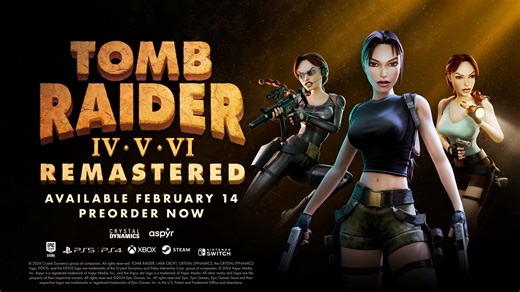Tomb Raider IV-VI Remastered launches on Feb 14, including: 🔦 Tomb Raider: The Last Revelation 📖 Tomb Raider: Chronicles 🕶️ Tomb Raider: The Angel of Darkness | GameSpot