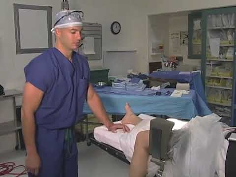 Basic Knee Arthroscopy Part 1: Patient Positioning