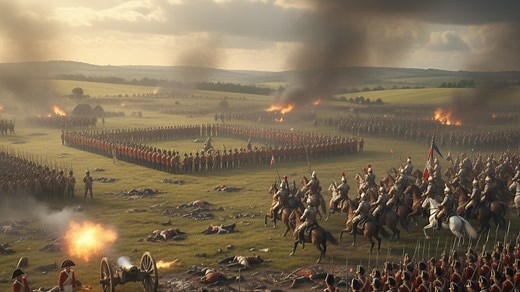 Battle of Waterloo explained in 1 minute