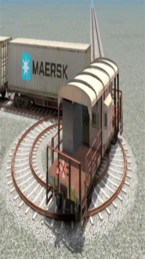 Extreme Massive Train On Diamond Circle Bumpy Tracks 🔥😎 BeamNG.Drive – Train simulator #shorts