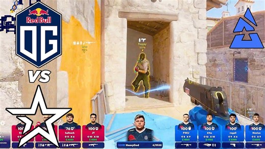 【CS】疯狂对决！OG 对阵 Complexity 精彩集锦 BLAST Premier Spring Showdown 2024