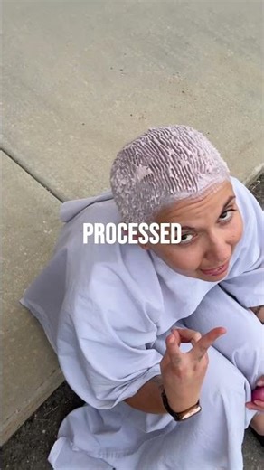 Step-by-Step Hair Transformation with Polka Dot Color