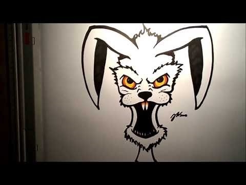 How to draw an Evil Rabbit