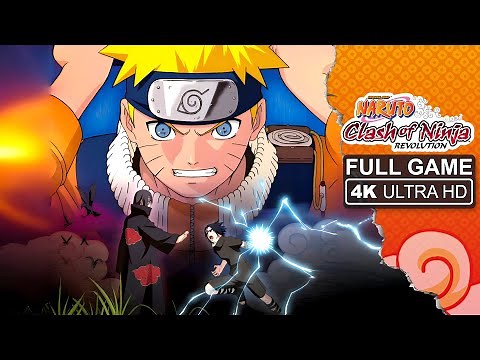 Naruto: Clash Of Ninja Revolution | Story Mode Gameplay Walkthrough | Wii - 4K UHD - 60 FPS