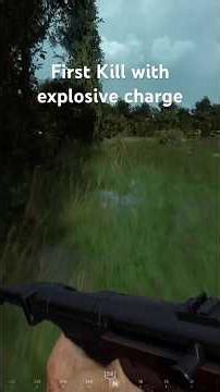 First Kill with explosive charge (30sec) | Hell Let Loose #gaming #gameplay #hellletloose #ww2 #war
