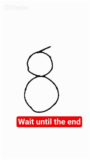 Easy drawing with numbers | simple drawing ideas for beginners#shortvideo