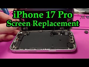 iPhone 17 Pro Screen Replacement Guide | No Apple Tools Needed
