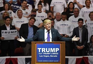 Donald Trump in Nevada victory speech: 'I love the poorly educated'