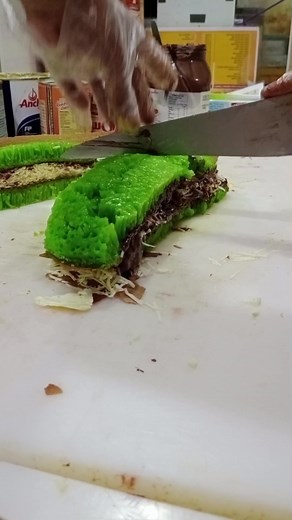 Delicious Upside Down Nutella Cheese Martabak Recipe