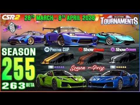 CSR2 | SEASON 255 (263 BETA) | COMPLETE INFO!