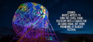 Renowned Japanese artist Daito Manabe is set to deliver a unique projection-mapped artwork onto the towering Lovell Telescope at this year’s festival, marking the 50th anniversary of the discovery of pulsars in 1967. FINAL tickets remaining > po.st/BluedotTickets | Bluedot Festival