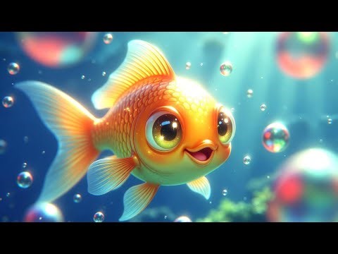 Machli Jal Ki Rani Hai 🐟 | Hindi Rhymes for Kids | Cute Fish Cartoon