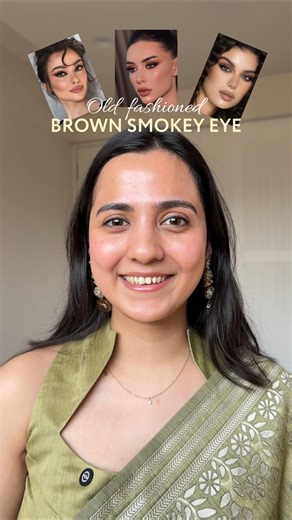 DIKSHA SACHDEV on Instagram: "Love Me A Good Smokey Eye🤎 Comment for LINKS🔗 Products: @maybelline_ind fit me @maybelline_ind fit me and @kaybykatrina concealer @elfcosmetics Halo contour and blush wand @hudabeauty loose powder @kikomilanoindia eyeshadow stick shade 10 @maybelline_ind tattoo eye pencil shade expressotini & Smokey black @charlottetilbury beautifying eye trends eyeshadow - Super Neutral @lakmeindia eyeconic mascara @mruchabeauty lush ink no cap and oops @florencebymills lipstick 