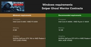 Sniper Ghost Warrior Contracts System Requirements — Can I Run Sniper Ghost Warrior Contracts on My PC?
