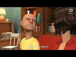 Caillou refuses to do his homework/grounded