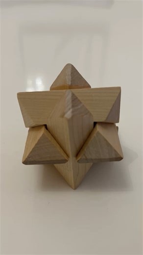 How to Assemble a Six-Pointed Star Puzzle in Seconds #shorts #puzzle