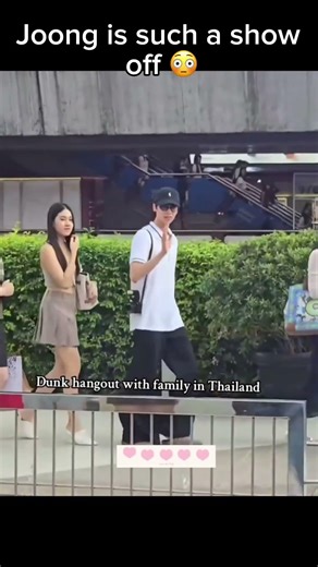 Joong was just showing off 😤😤