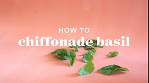 15K views · 55 reactions | Introducing Chop Shop: tips + tricks from the Plated Test Kitchen. First up, how to chiffonade basil  to garnish anything + everything. | Plated | Facebook