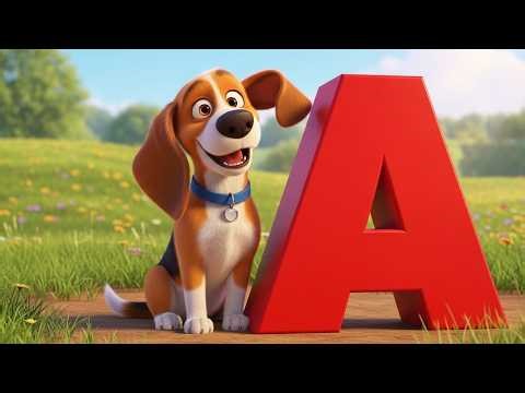 ABC Song with Buster the Dog! 🐶 Learn the Alphabet
