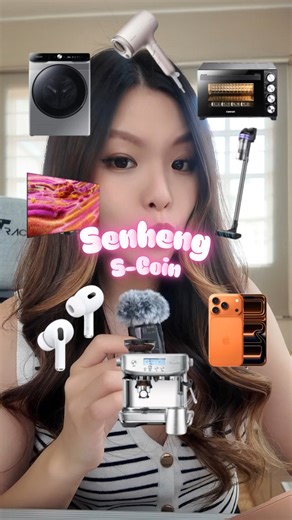 Madeline Tee on Instagram: "Thrifty? No. I just shop smart 🤓 Electronics don’t have to wait for big promos when you know where to shop. With S-Coin at Senheng, every purchase earns cashback you can use like cash and with Untung Gila, you can earn up to 100% S-Coin depending on the product tier. Now that’s smart spending 💰"