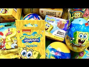 Unboxing NEW Blind Bags! SpongeBob Unboxing NO Talking Video