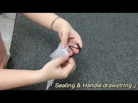 Custom Frosted Drawstring Bags – Fast Delivery, Low MOQ, Perfect for Your Business!#CustomPlasticBag