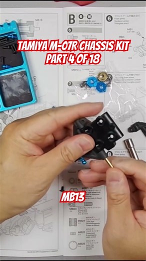 Step 4 of 18 -Tamiya M-07R Chassis Kit