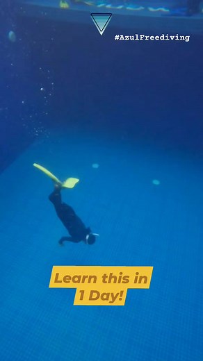 Azul Freediving in the City Join our pool classes this rainy season, designed for beginners and nonswimmers #AzulFreediving | Azul Freediving