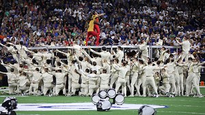 25K views · 415 reactions | Brushing up on the design of "Babylon" before heading to movie theaters 2night ➡️ dci.fan/21Countdown : dci.fan/CountdownPrimer #DCI2021 | #MarchOn | Drum Corps International | Facebook