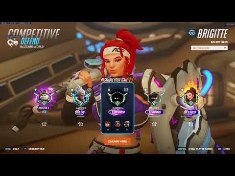 Violet's Brigitte Is An UNKILLABLE SUPPORT CARRY - OVERWATCH 2 SEASON 19