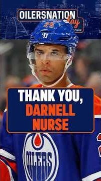 Thank you for the memories Darnell Nurse, wishing you all the best in San Jose!