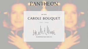 Carole Bouquet Biography | Pantheon