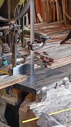 Efficient Wood Processing Techniques at a Sawmill