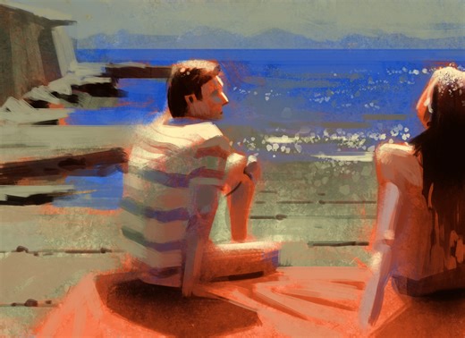 𝐁𝐞𝐧𝐢𝐭𝐨 | Film studies doodle. In order : 1. Parthenope, 2 & 3. La Grande Belleza, 4 & 5. Alien, 6 & 7. Parthenope, 8 & 9. Burning, 10. Kingdom of... | Instagram