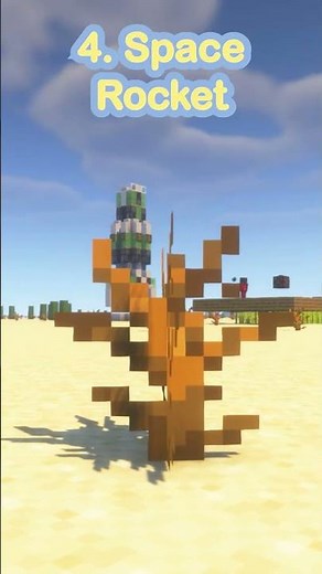 Top 4 FLYING MACHINES Minecraft