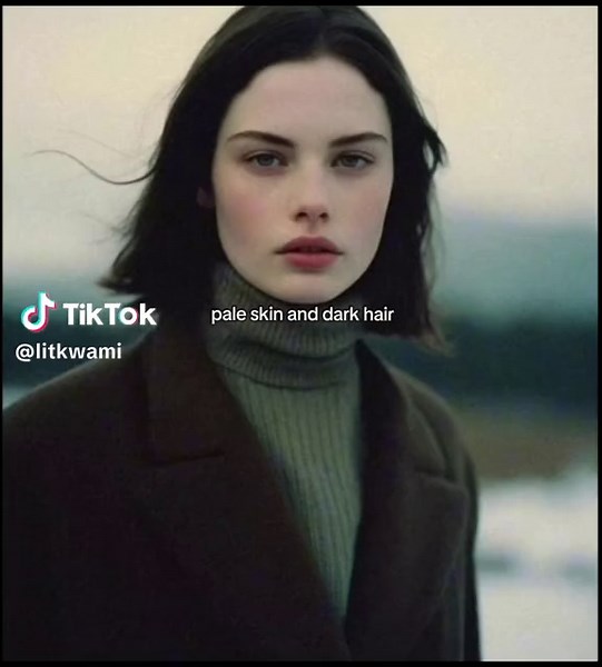 Pale Skin and Dark Hair: Beauty Tips and Trends