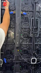 Easy to install a big football Led screen ,come to me,come to me #lcdvideowall #advertising #ledvideowall #leddisplay #factory #transparent #ledscreen #ledmodules #novastar #videowallsystem #ballscreen #ledlights #ledafazal #flexiblefilm #flim #ledlight #filmdisplay #flexible #4k #football | T.I Group