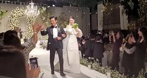 Nam Goong Min & Jin Ah Reum's wedding photos revealed