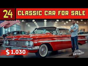 20 CHEAP Classic Cars for Sale Today, Here's What I Found