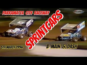 Speedway Sprintcars PCR 5th March 1994 B Main & Dash
