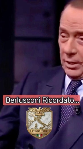 BERLUSCONI REMEMBERED... #cedroitalico