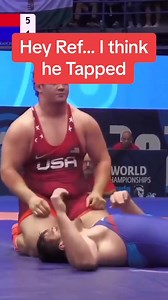 Too bad tapping out is not recognized in wrestling...Or is it? Can anyone olease explain? Surely if his shoulders are not pinned but he is in danger he can tap🤷🏼‍♂️ #wrestling #sport #submission #grappling #tournament | South African MMA