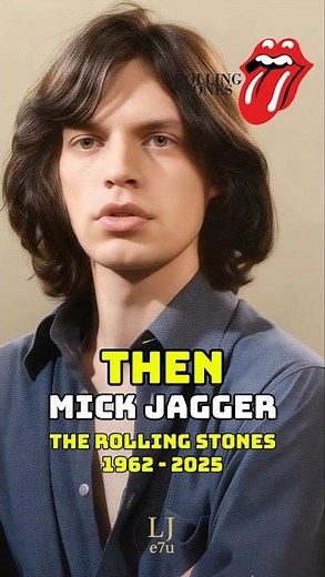 The Rolling Stones Then & Now 😳 60+ Years of Rock Evolution #rollingstones #rockhistory #thenandnow