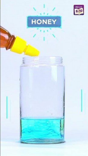 Liquid Density Experiment | Science Experiments for Kids | #ExperimentShorts