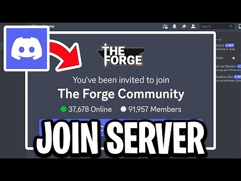 How to Join The Forge Discord Server - Full Guide