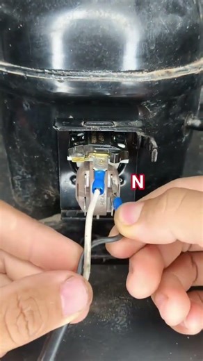 compressor relay connection